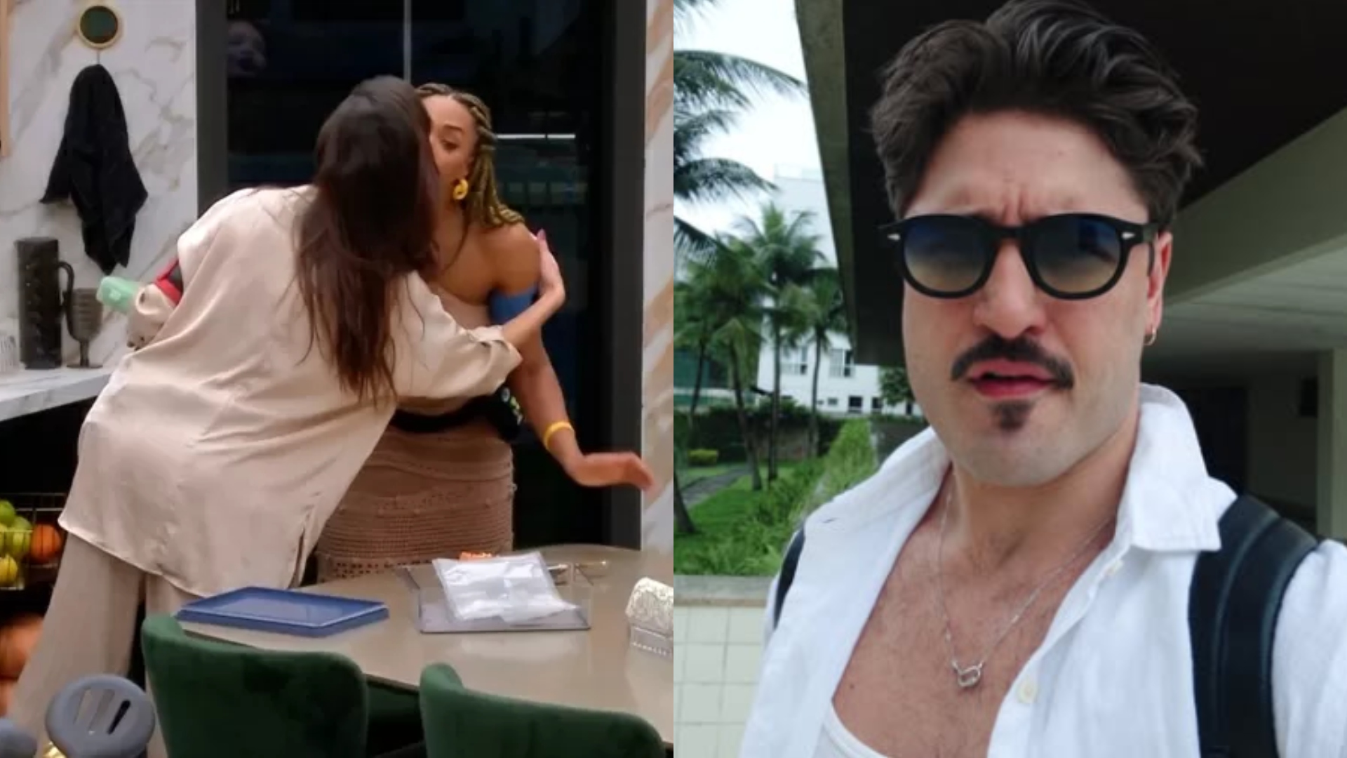 BBB 25: Vitória manda recado para o namorado após momento com sister: ‘Vou ter que beijar’