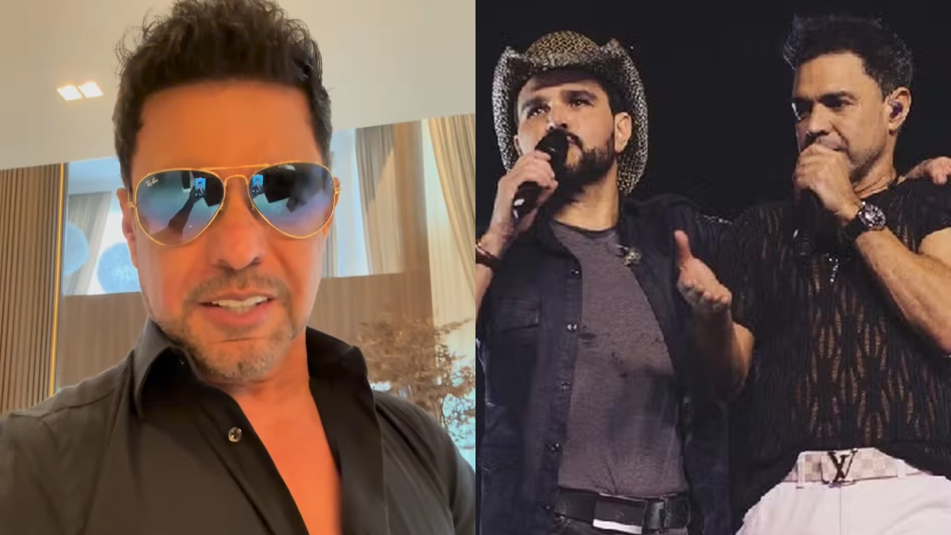 Zezé comemora carreira solo e comenta possível fim com Luciano: ‘Deixar de existir’