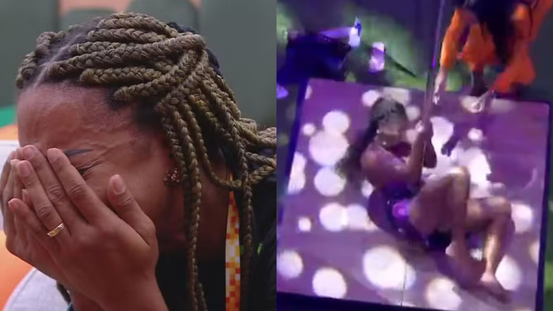 BBB25: Machucou? Aline sofre ‘acidente’ na Festa do Líder