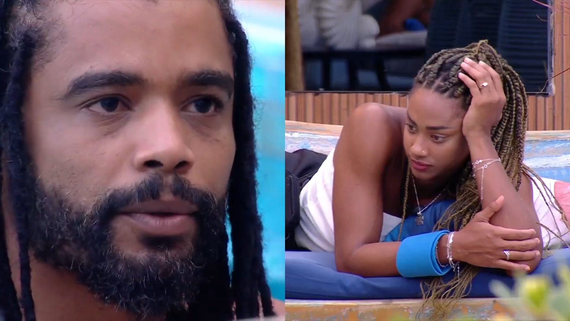 BBB 25: Aline rebate novo pedido de desculpas de Diogo Almeida: ‘Foi muito ruim’