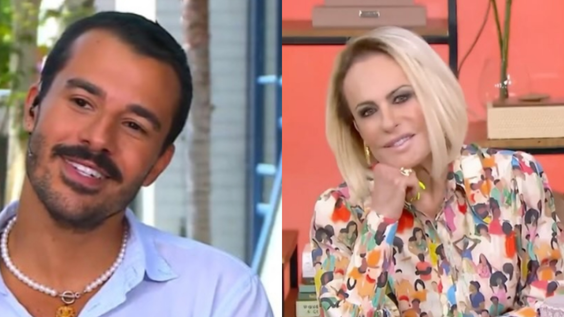 Ana Maria comete gafe ao vivo e deixa Mateus envergonhado: ‘Minha cabeça viaja’