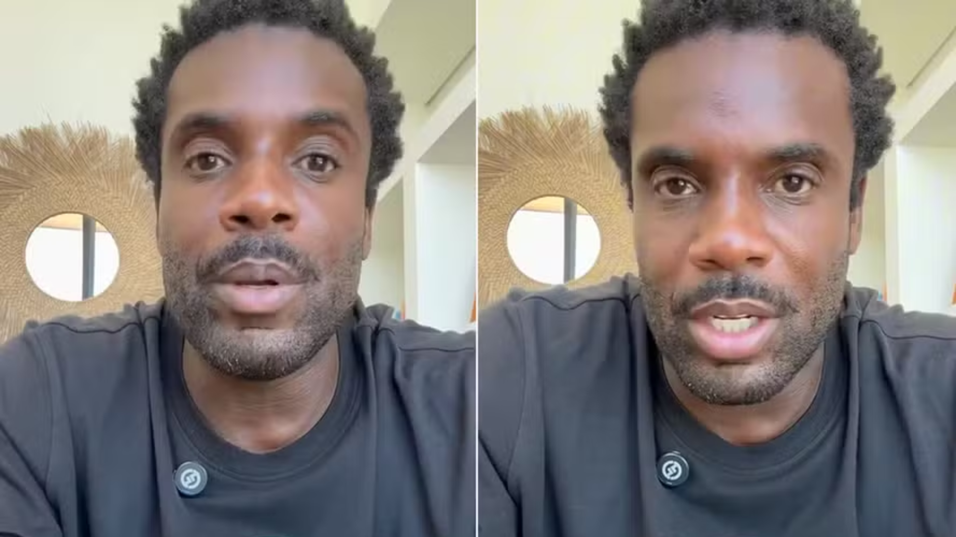 Ator Rafael Zulu revela que ficou internado quatro dias por excesso de energético