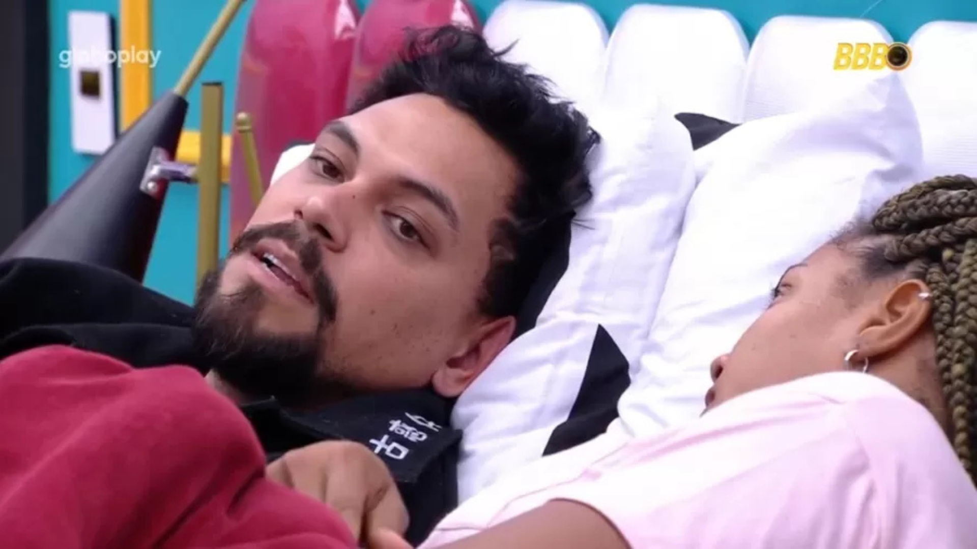 BBB 25: Aline e Vinícius cogitam imunizar Diego e Daniele: ‘Nos protegeram’