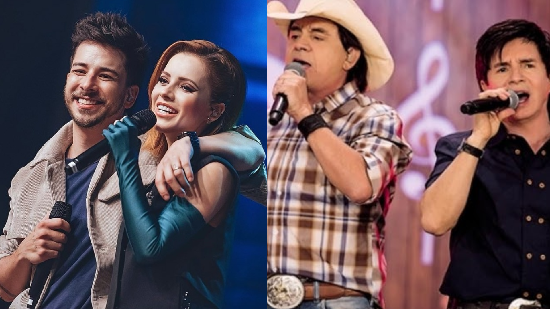 BBB 25 recebe Chitãozinho, Xororó, Sandy e Junior no Show de Quarta