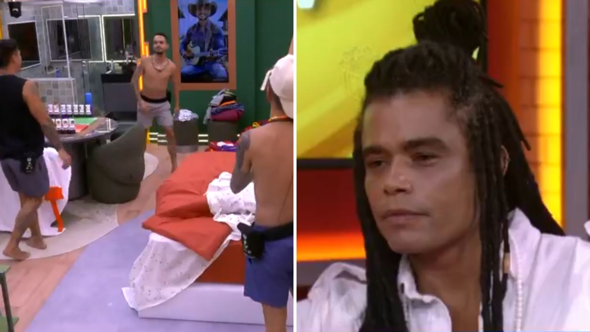 BBB 25: Diogo Almeida se surpreende com falsidade dos aliados: ‘Carrapato’
