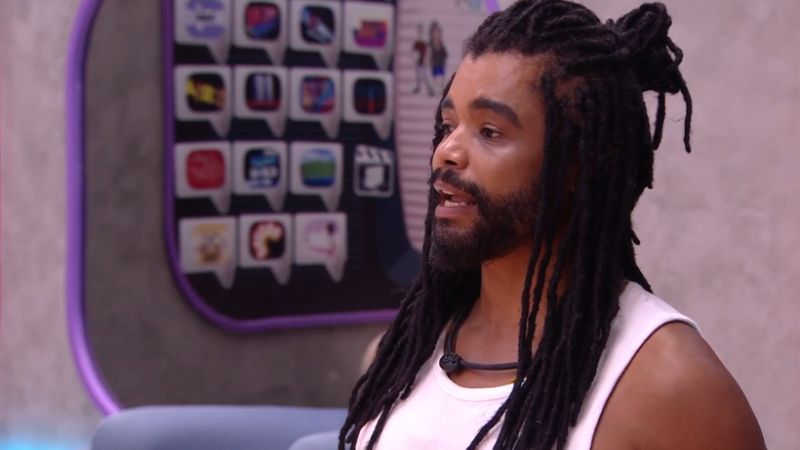 BBB 25: Diogo desabafa sobre relação estremecida com Aline: ‘Coração apertado’