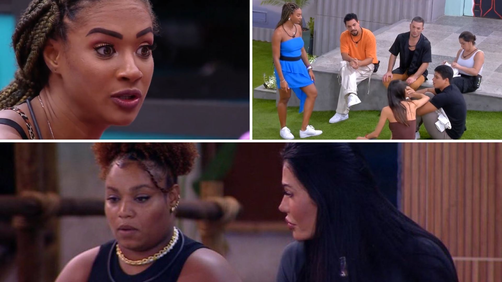 BBB 25: Noite de eliminação tem Camilla esnobando Vitória; Aline opinando em briga e mais