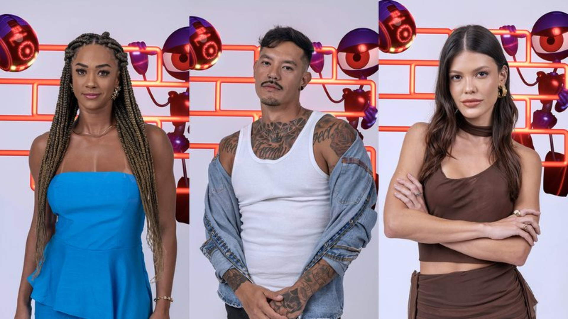 BBB 25: Enquete aponta para resultado imprevisível no paredão desta semana