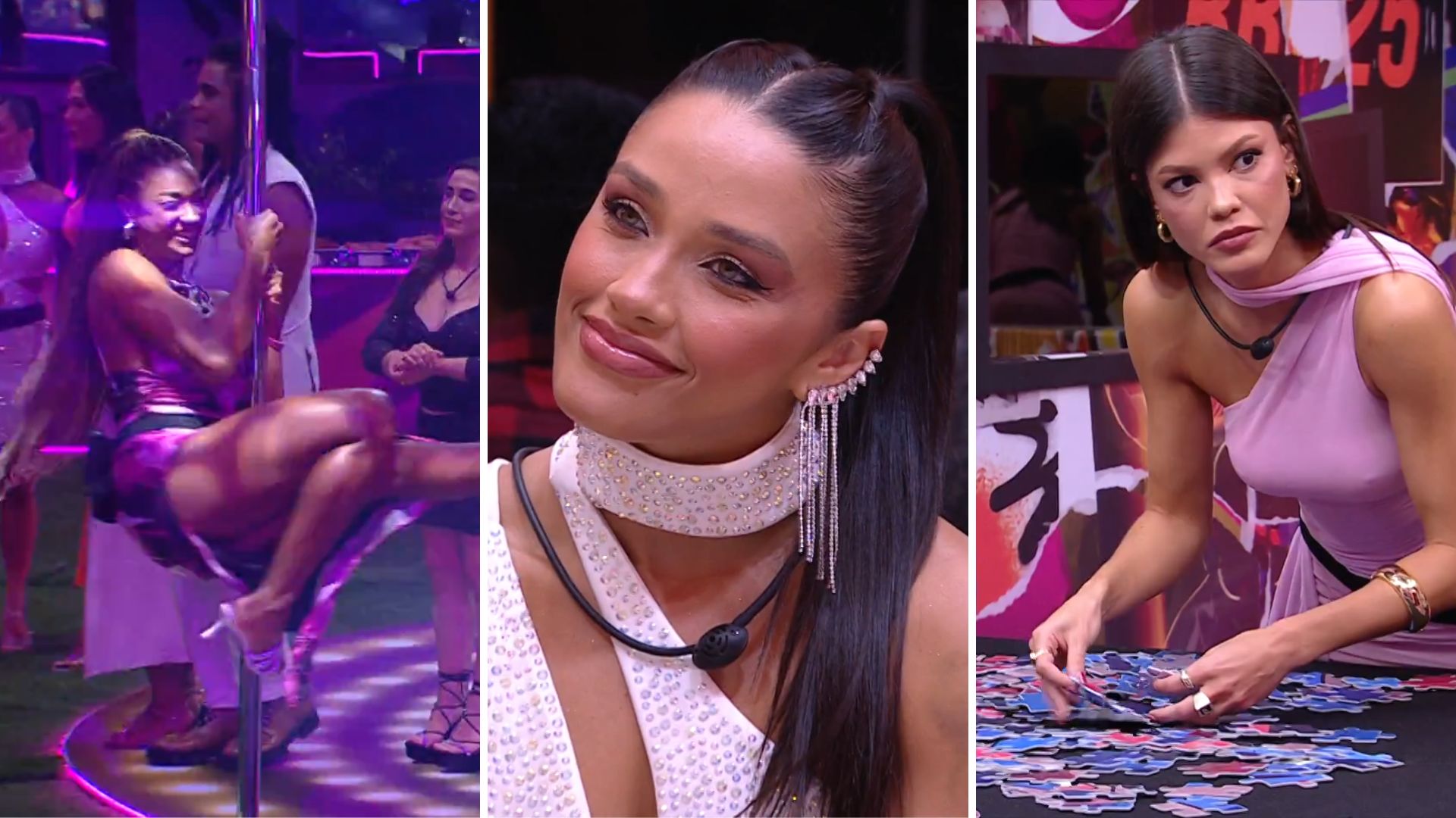 BBB 25: Festa do Líder de Eva tem veto, tombo e retorno triunfal: veja o que rolou