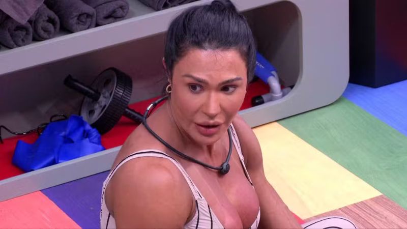 BBB 25: Gracyanne Barbosa critica atitude de Aline e dispara: ‘Hoje eu votaria nela’