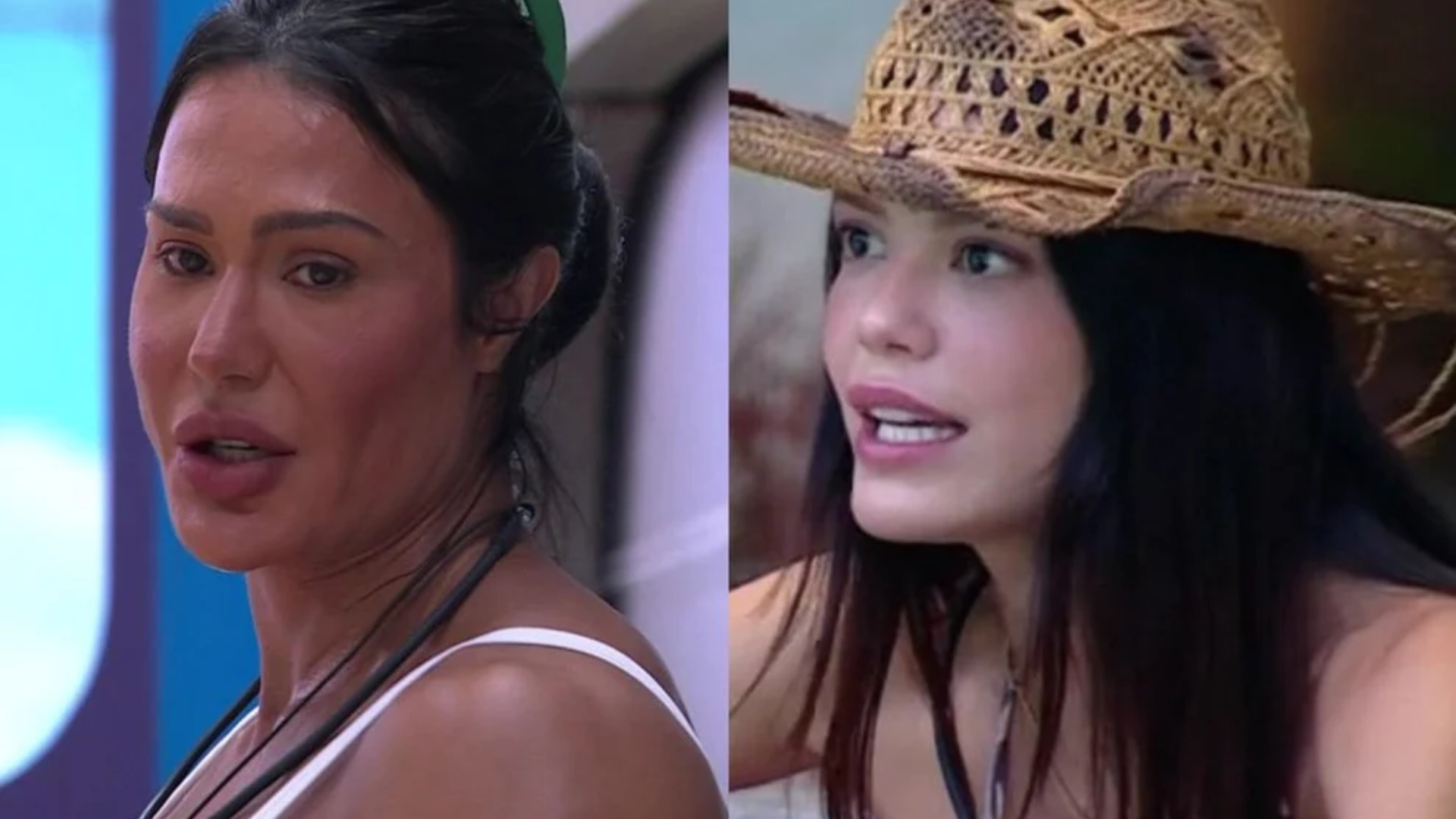 BBB 25: Gracyanne dá patada em Vitória após atriz defender Diogo Almeida