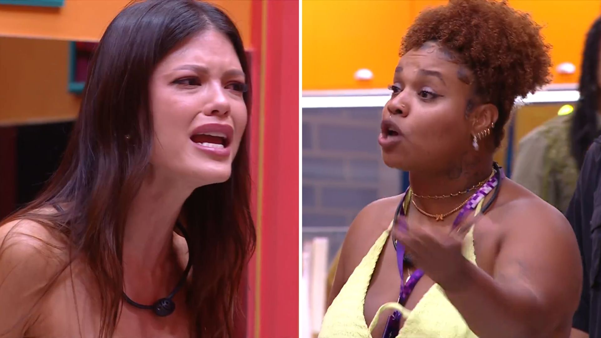 BBB 25: Vitória e Camilla brigam após Guilherme apontar falsidade: saiba como foi