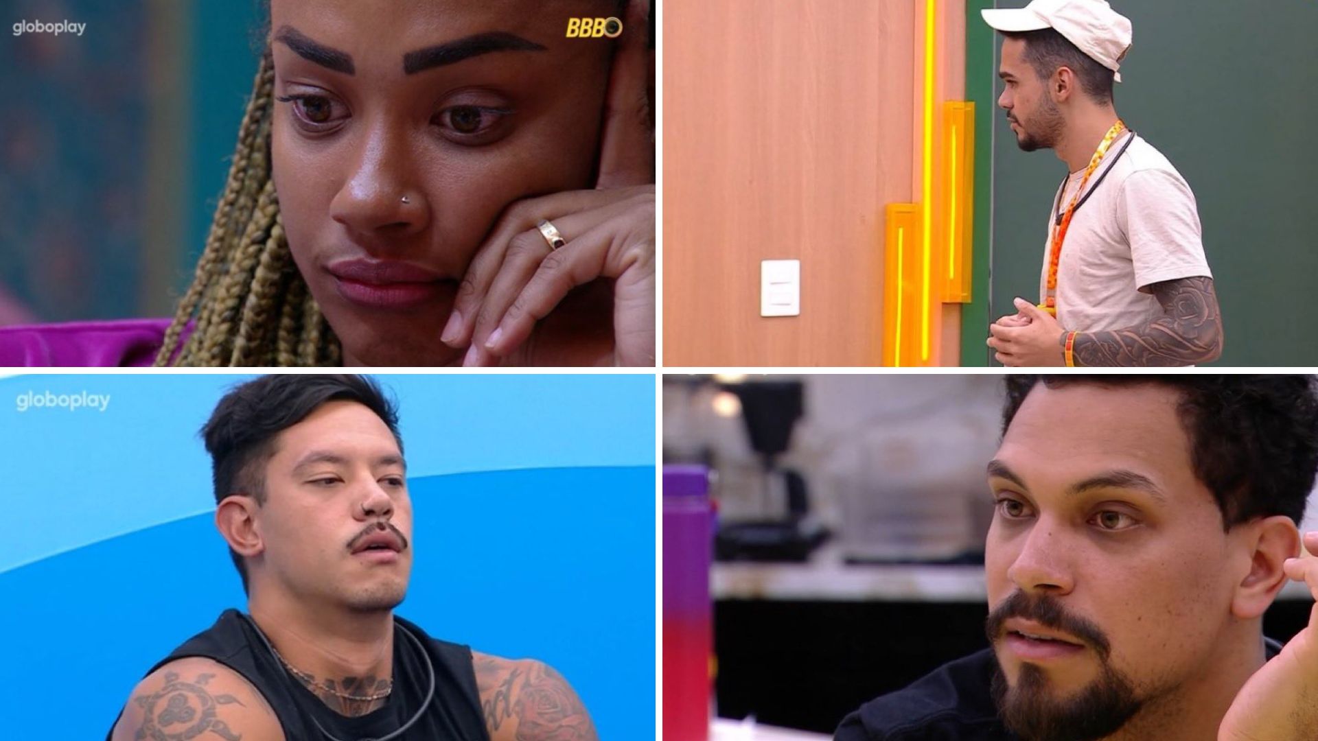 BBB 25: Emparedado revoltado, DR com desconfiança e crise de aliados marcam a madrugada