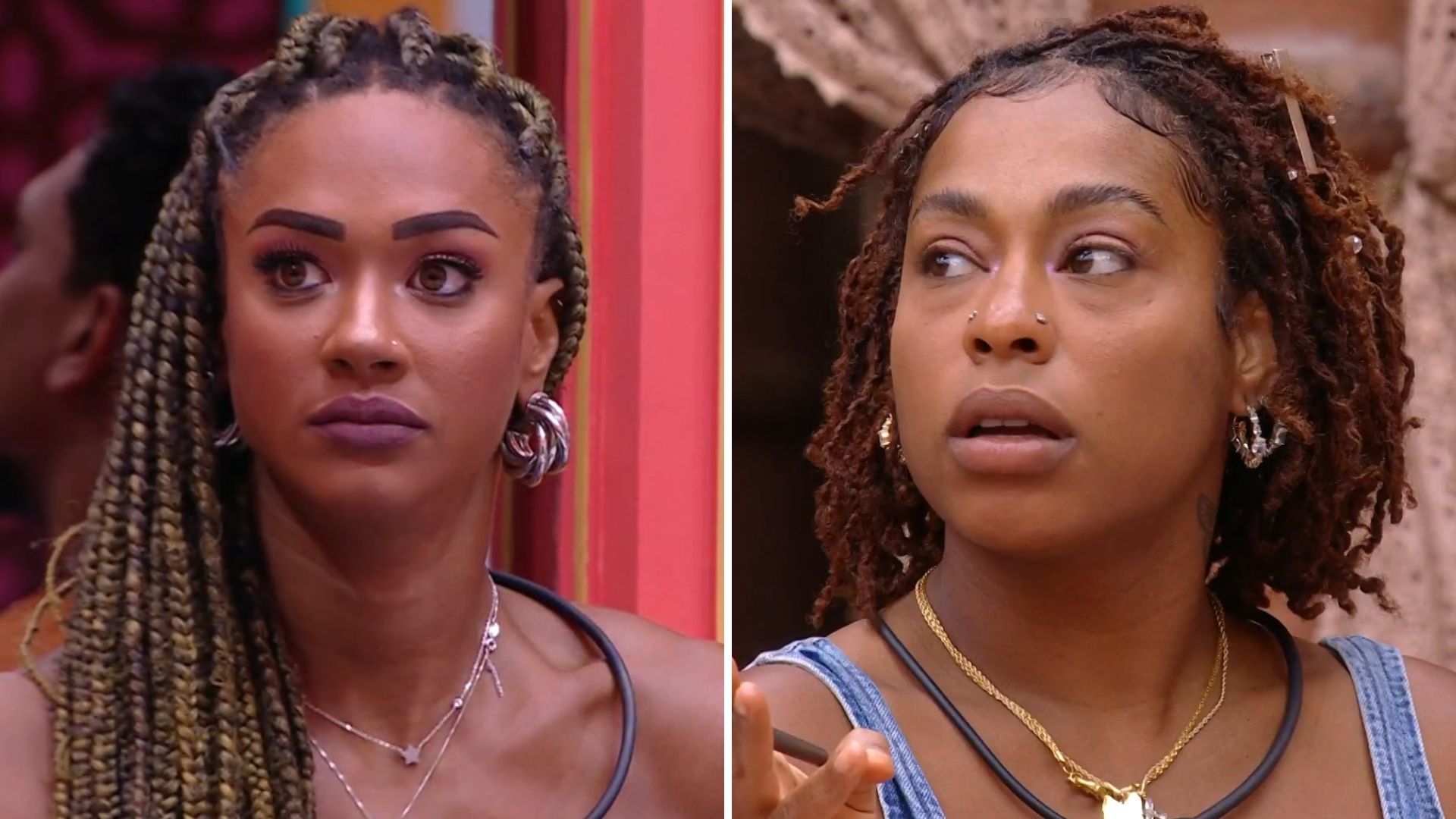 Beijo de Aline e Thamiris aconteceu? Entenda o que está rolando no BBB 25