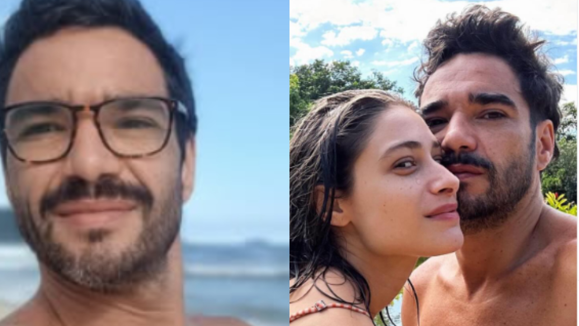 Caio Blat expõe bastidores de trabalho com a ex após divórcio: ‘Perto’