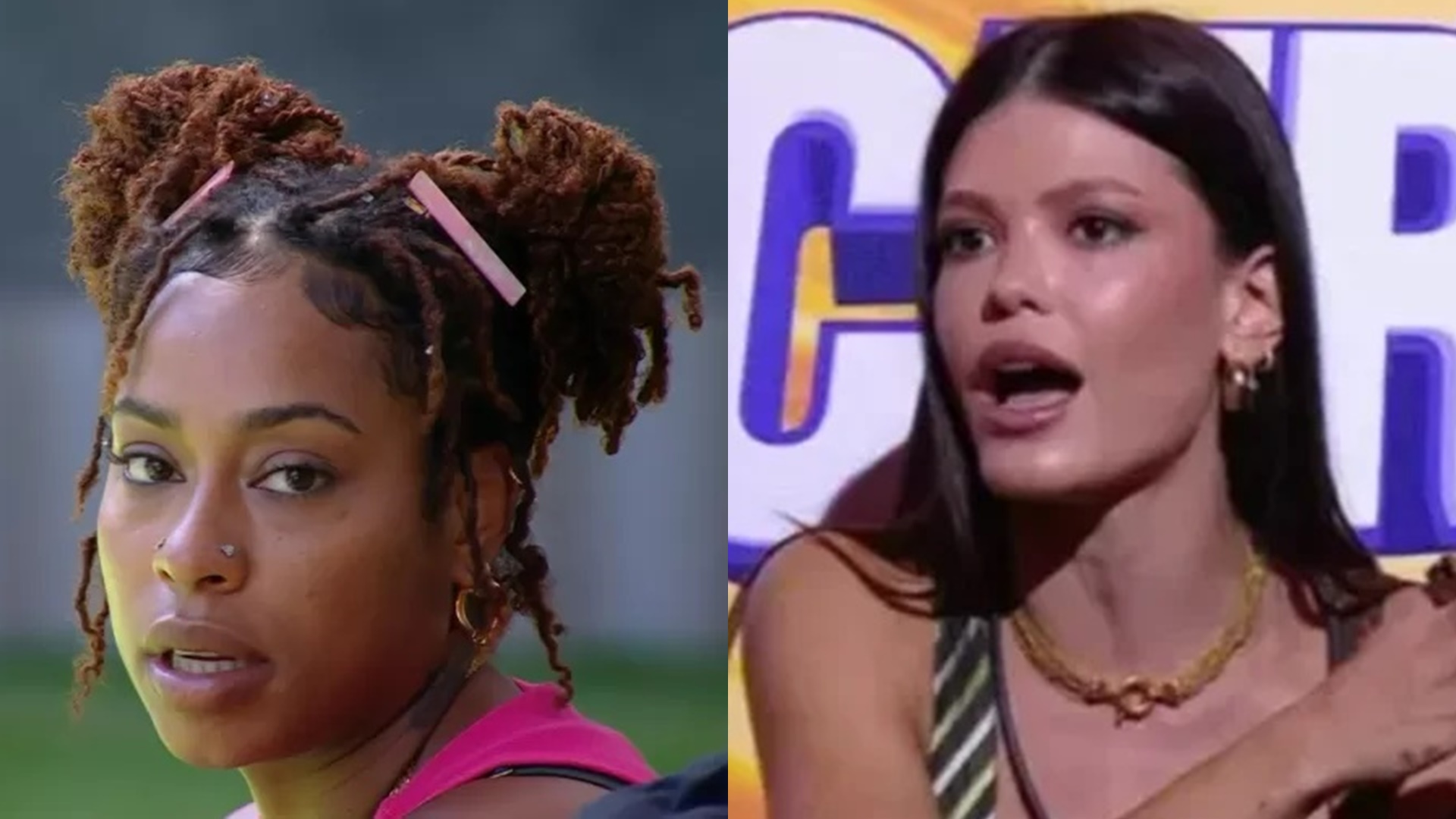 BBB 25: Thamiris desabafa após barraco com Vitória: ”Preta sempre sai como agressiva”