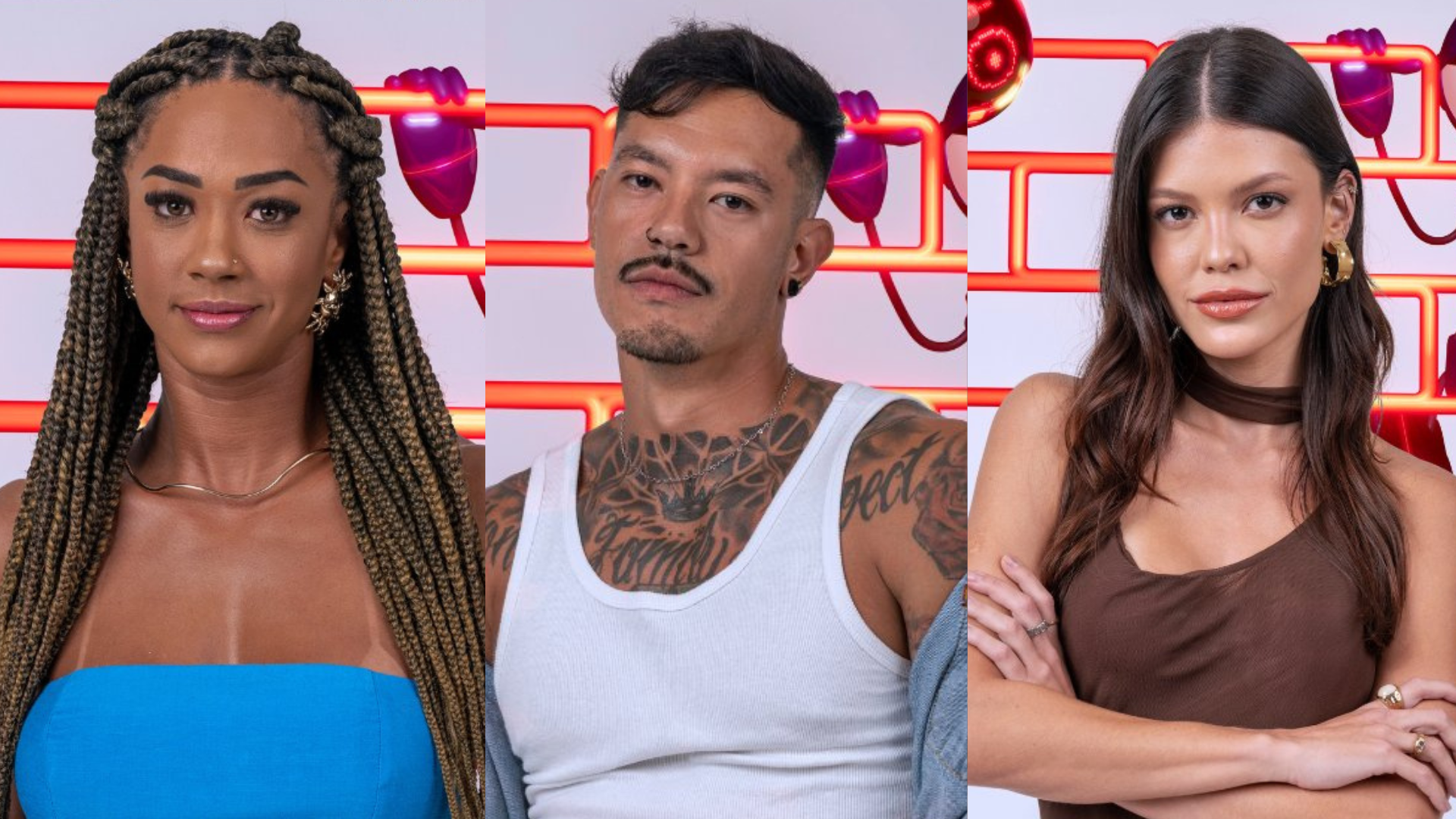 Aline, Gabriel ou Vitória: Quem deve ser eliminado no próximo paredão do BBB 25?