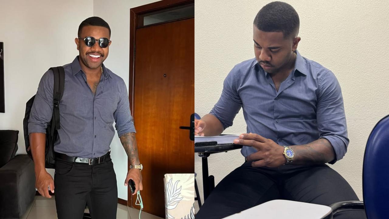 Davi Brito inicia faculdade e passa perrengue no primeiro dia de aula: ‘Sabia de nada’