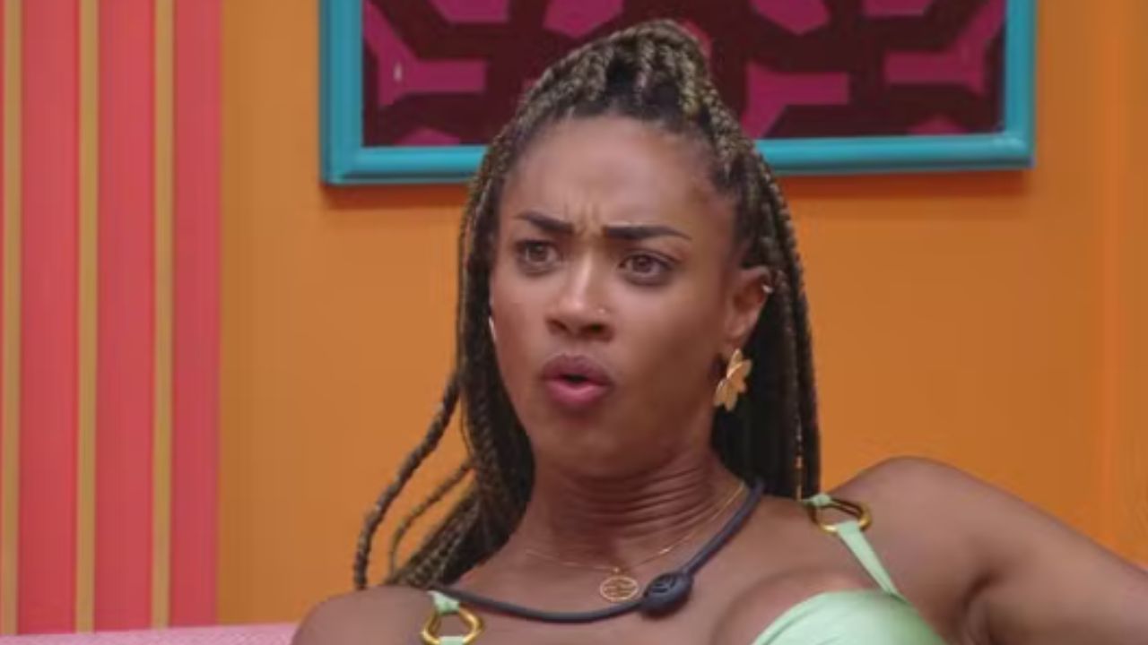 BBB 25: Aline se indigna com reações negativas no queridômetro: ‘Nojenta’