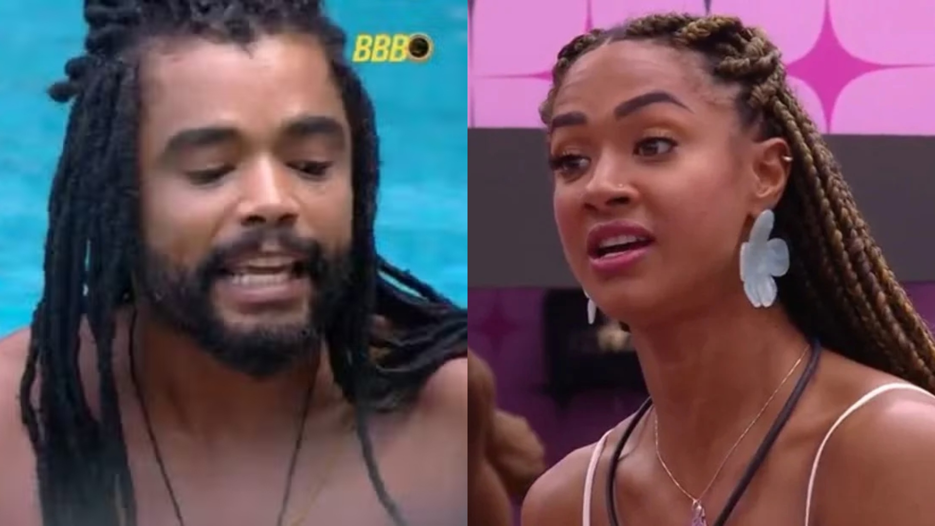 BBB 25: Diogo se exalta em discussão com Aline após Paredão: ‘Fale a verdade’