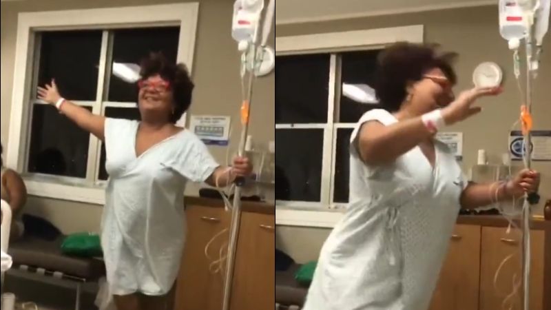 Em tratamento, esposa de Arlindo Cruz surpreende com atitude durante internação