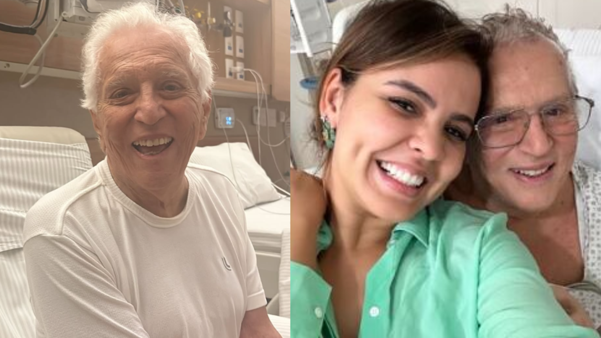 Esposa de Carlos Alberto de Nóbrega detalha estado de saúde do apresentador: ‘Vírus’