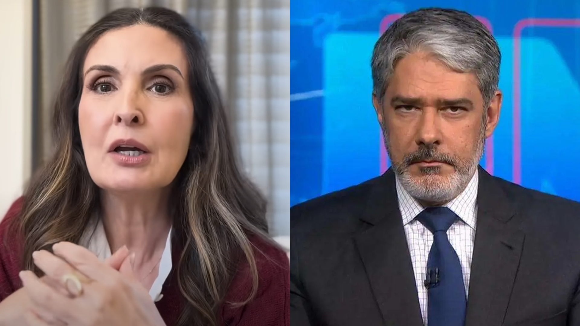 Fátima Bernardes surpreende ao falar de William Bonner nove anos após divórcio: ‘Muito importante’