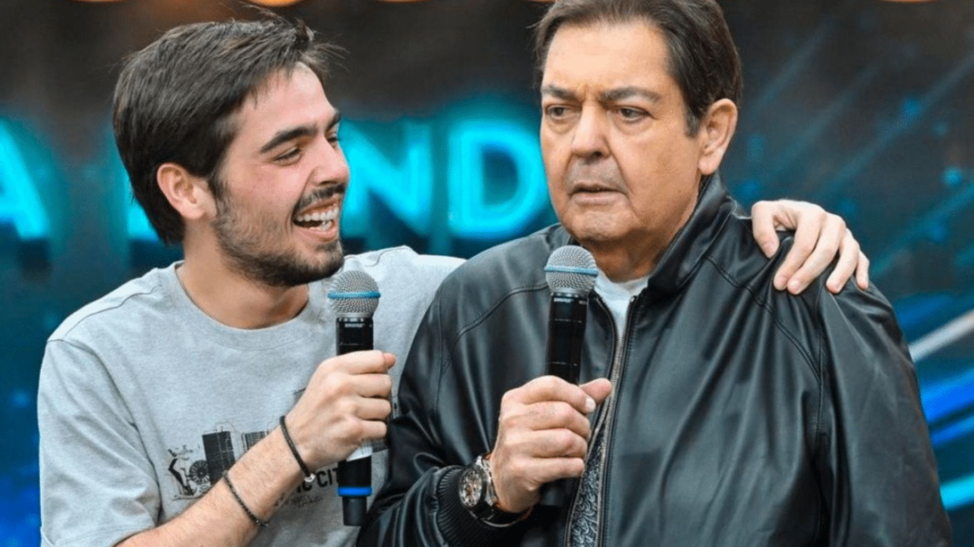 Filho de Faustão fala sobre saúde do pai: ‘Se recuperando’