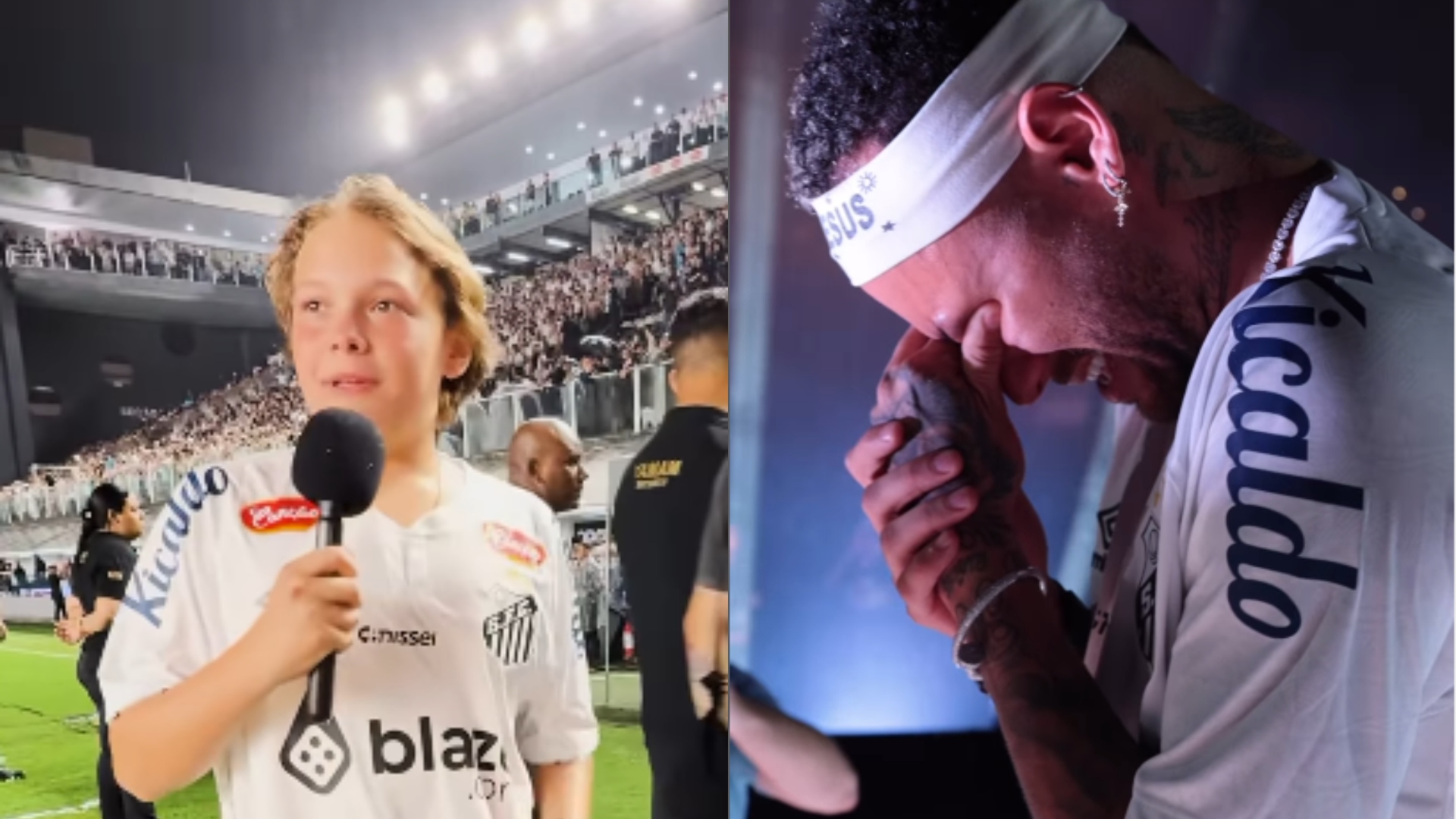 Filho de Neymar reage após retorno do pai ao Santos e surpreende: ‘Era um bebê’