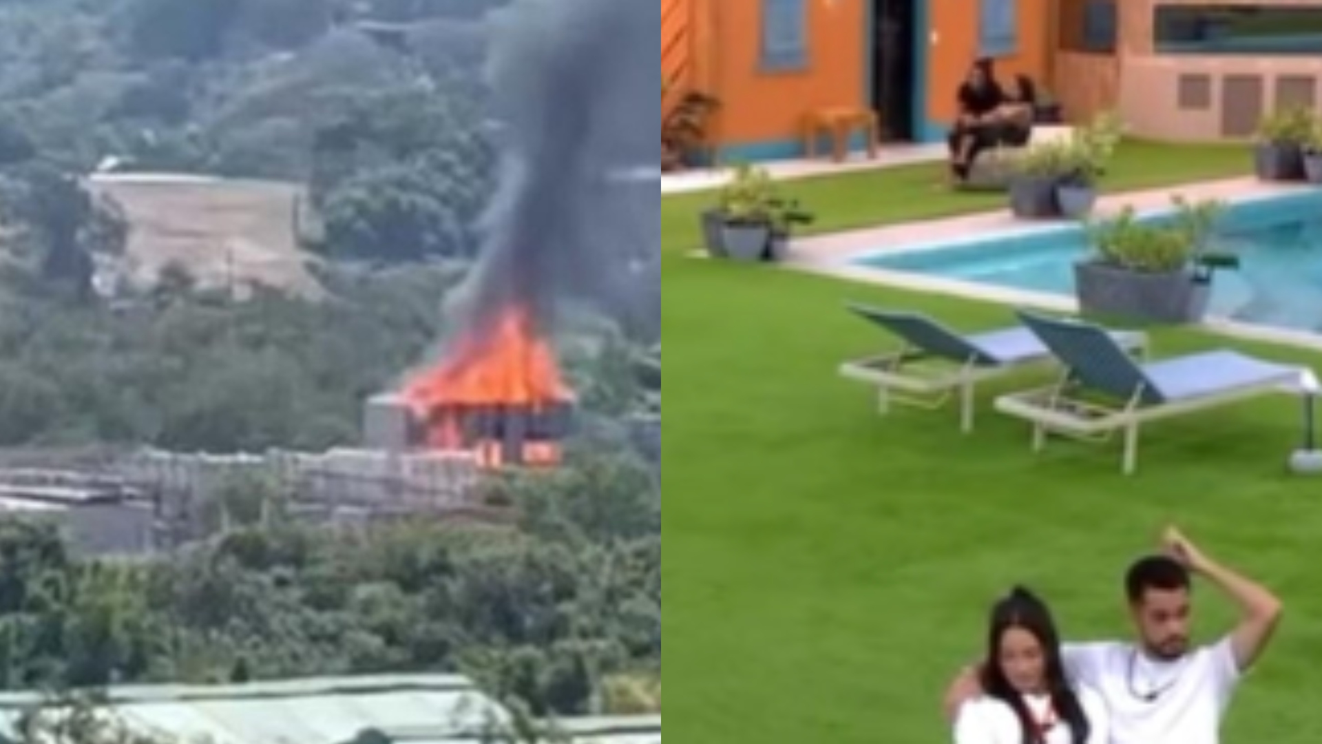 Globo tenta esconder incêndio de participantes do BBB25: ‘Maior fumaça’