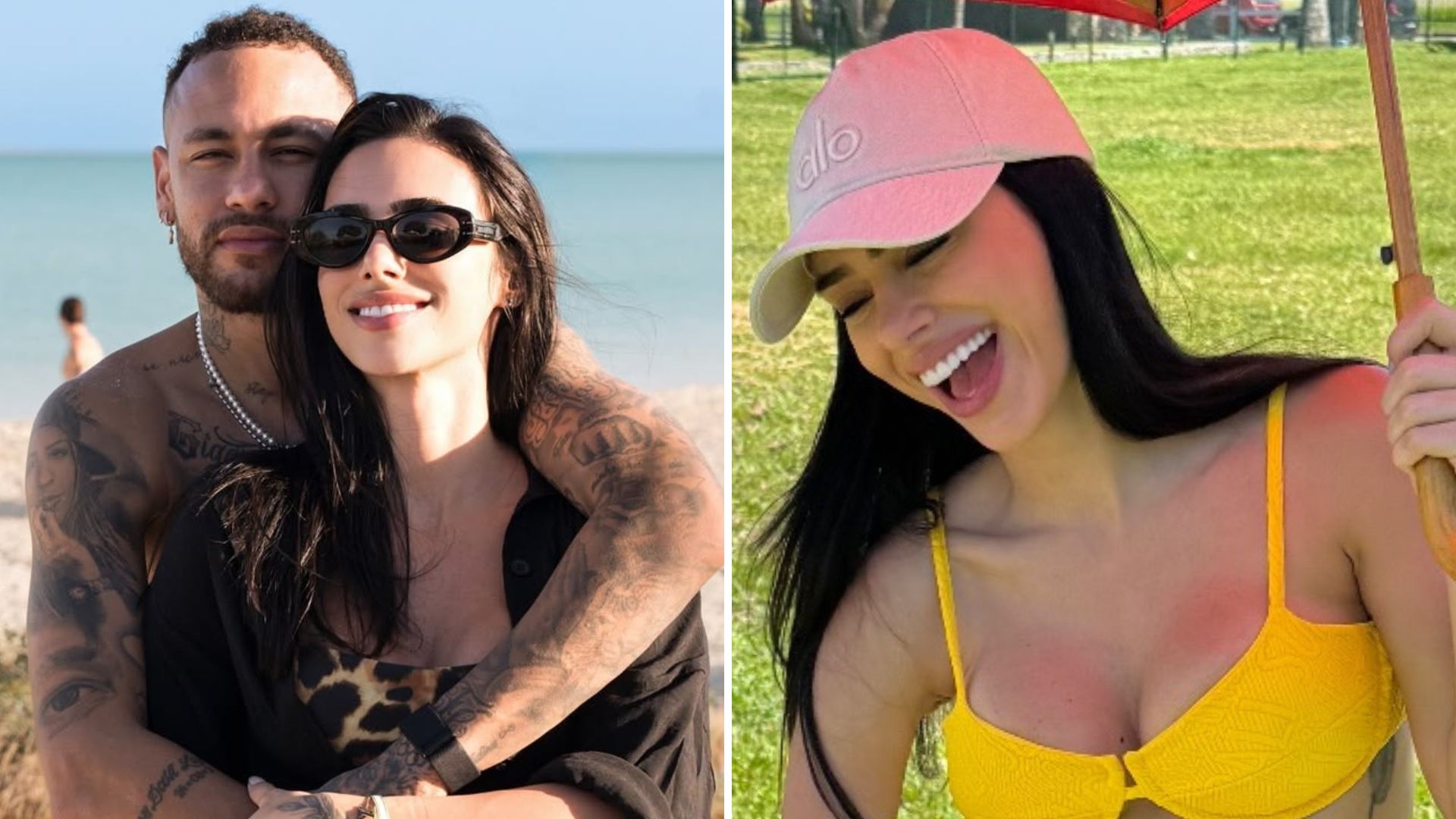 Grávida de Neymar, Bruna Biancardi exibe barriga e detalhe rouba a cena: ‘Grávidinha’