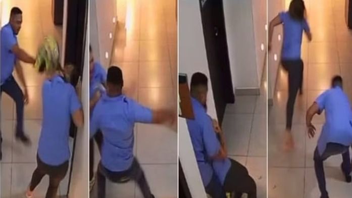 Homem tenta matar a namorada de 36 anos no local onde o casal trabalha