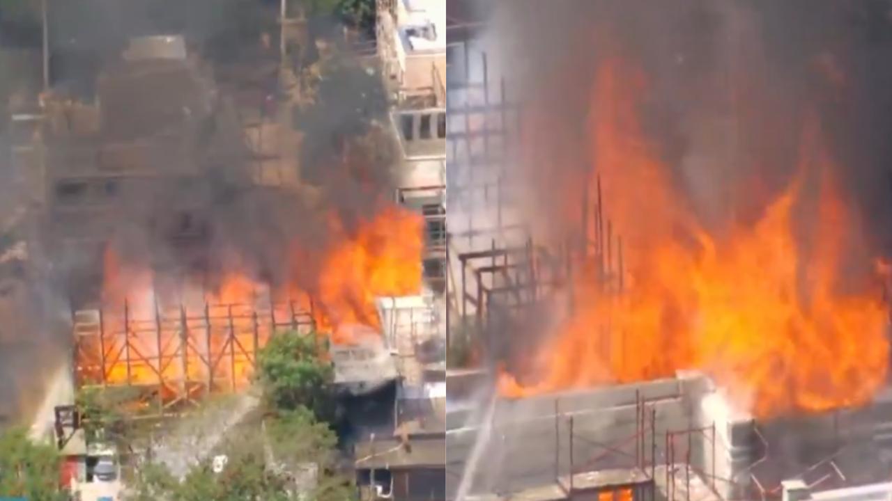 Incêndio atinge Estúdios Globo e deixa cenário de nova novela em chamas
