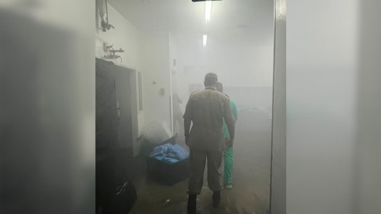 Incêndio atinge hospital em Goiás com mais de 70 pacientes internados