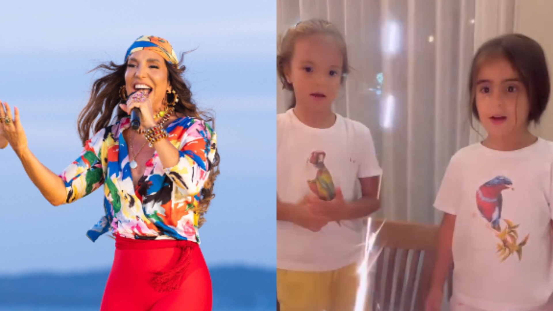 Gêmeas de Ivete Sangalo celebram sete anos com festão luxuoso e tema duplo