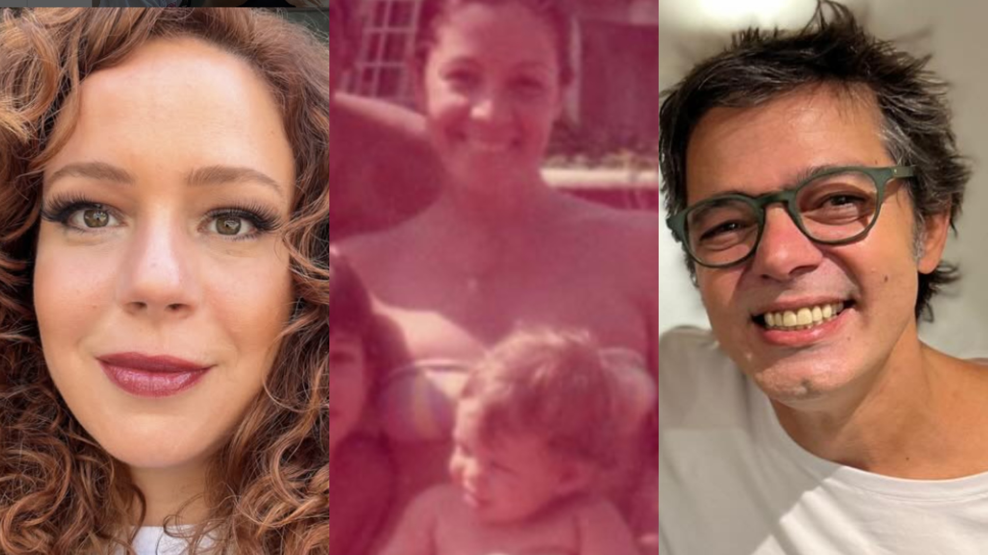 Do fundo do baú, Leandra Leal revela momentos de sua infância com Bruno Mazzeo