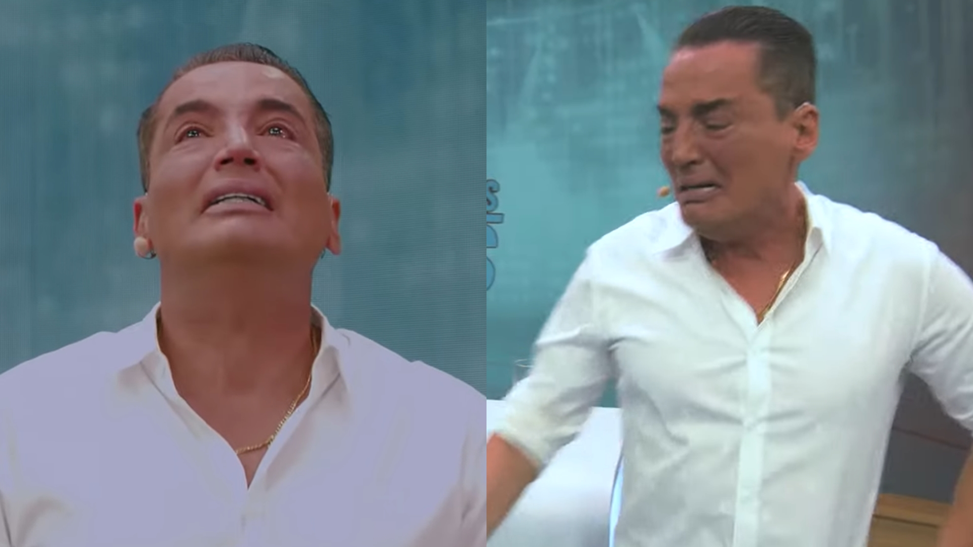 Leo Dias tem crise de choro ao vivo durante lançamento de TV própria: ‘Não imaginava’