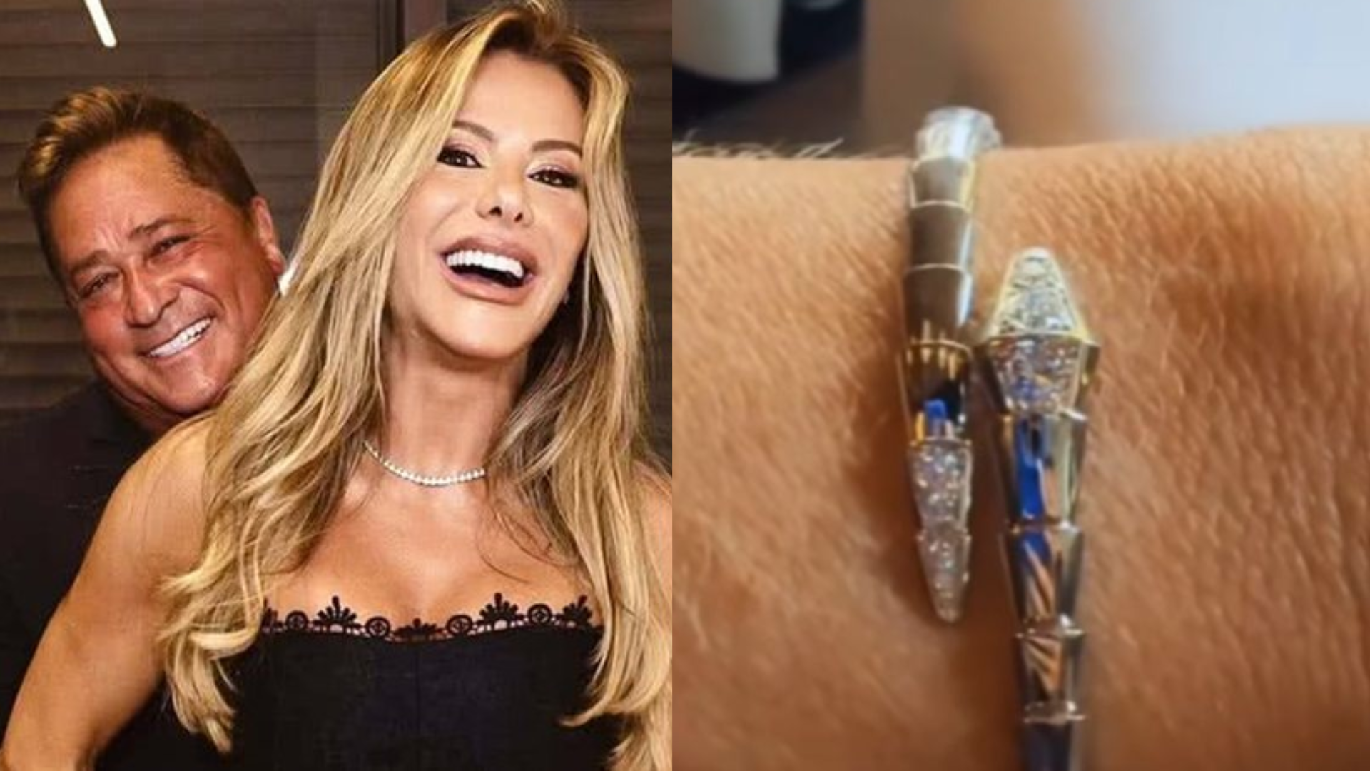Leonardo presenteia Poliana Rocha com pulseira de diamantes; saiba o valor
