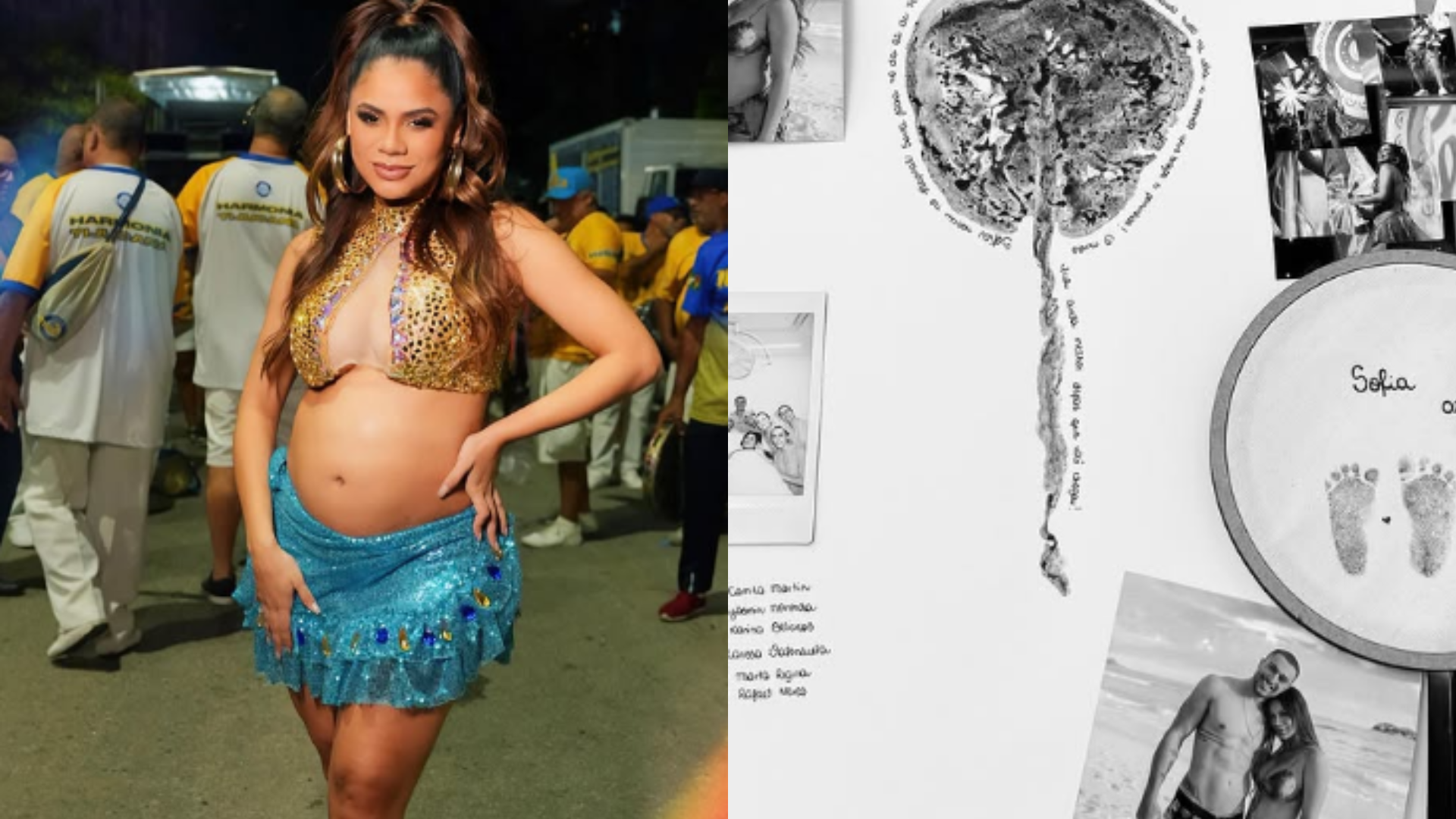 Filha de Lexa e Ricardo Vianna morre três dias após o nascimento: ‘Minha filha amada nos deixou’