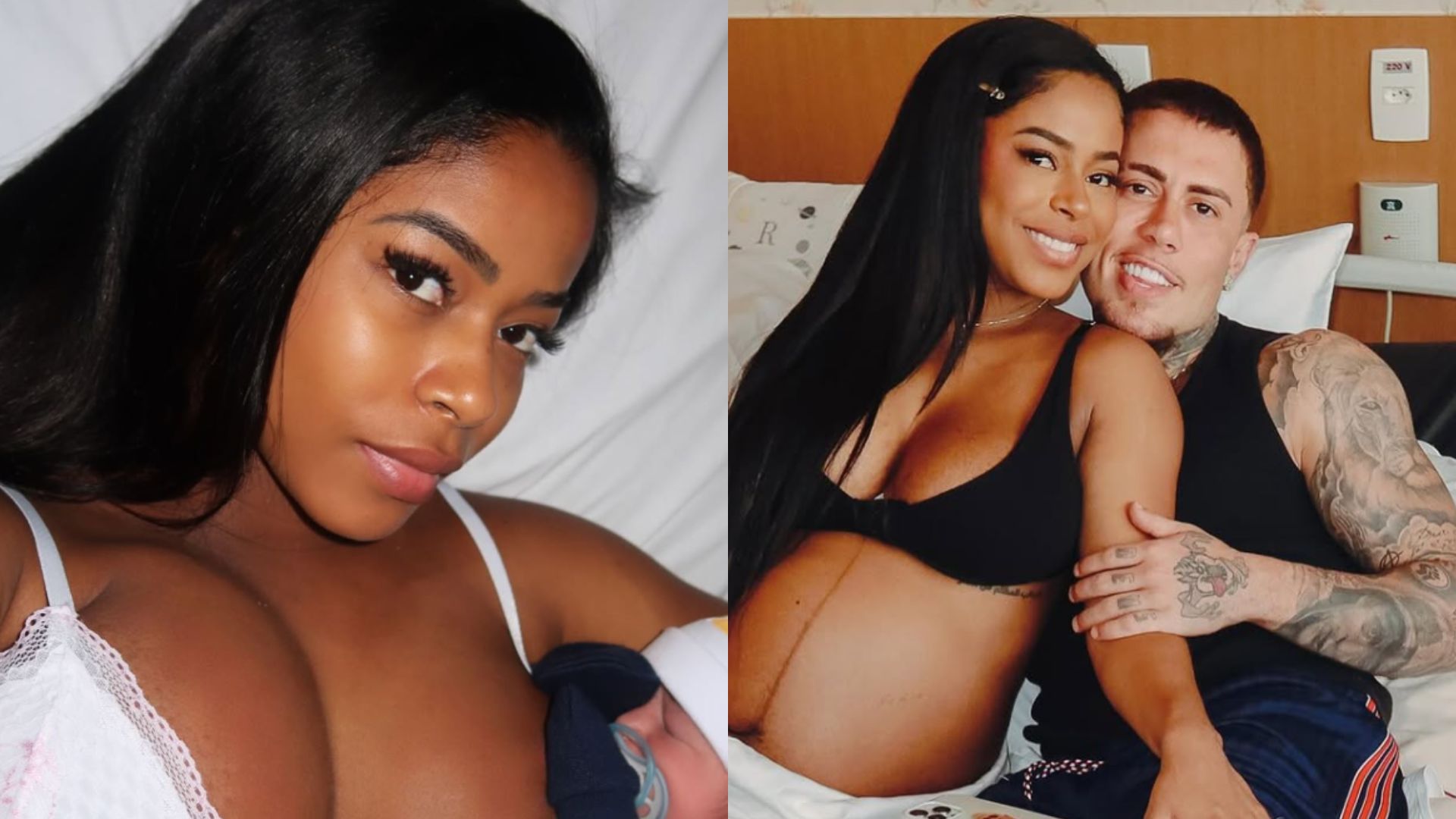 Filho de Lorena Maria e MC Daniel conquista a web com carinha ‘emburrada’