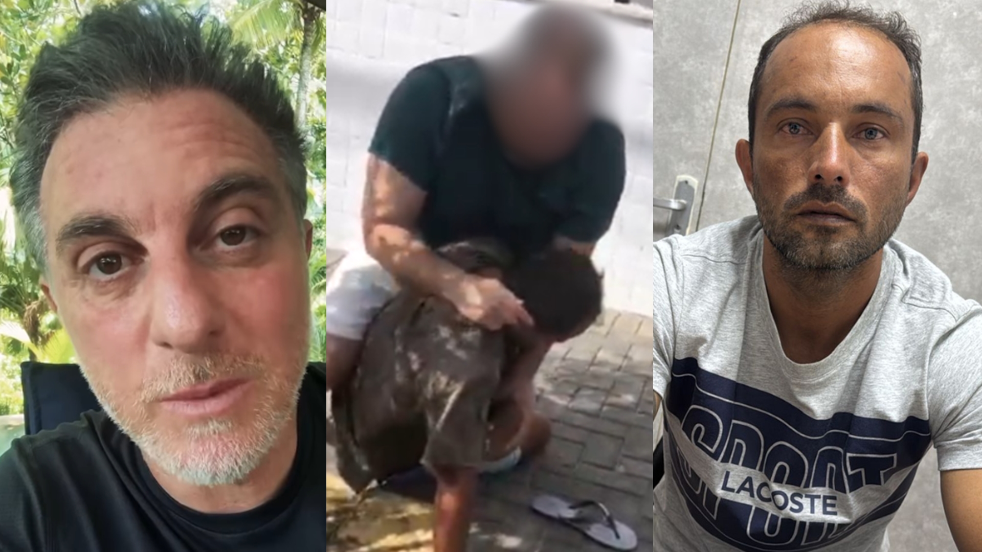 Luciano Huck divulga vaquinha de motoboy espancado por cliente e consegue valor imenso