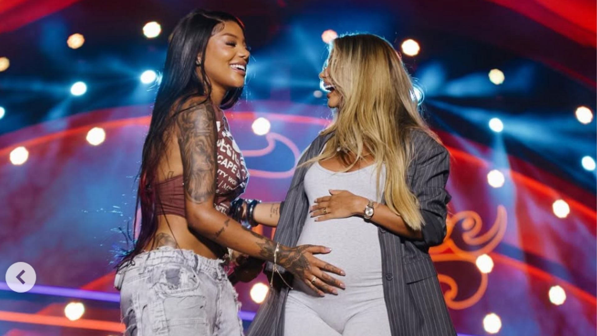 Mamãe coruja: Ludmilla se derrete pelo barrigão de Brunna Gonçalves e emociona fãs