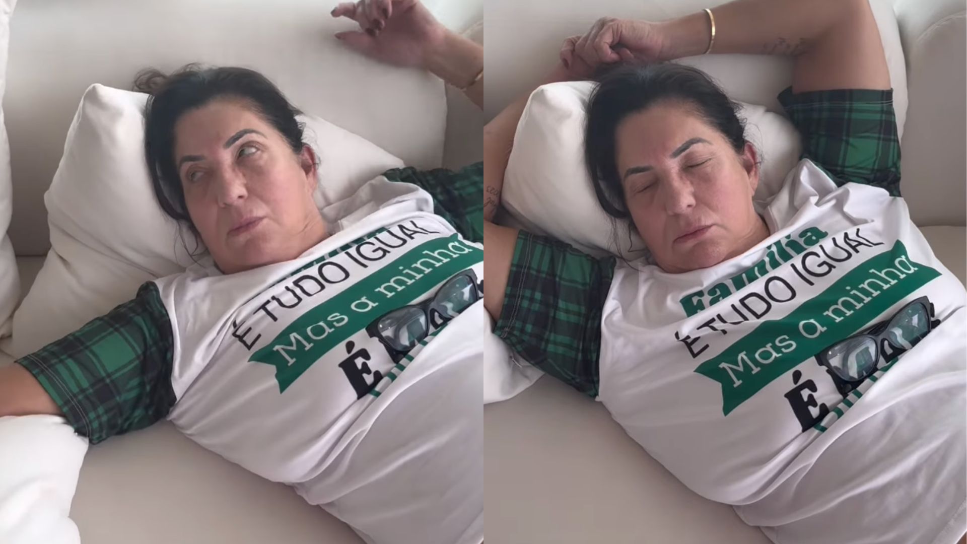 Gente como a gente: Virginia Fonseca acorda mãe de ressaca cantando ‘A Marvada Pinga’