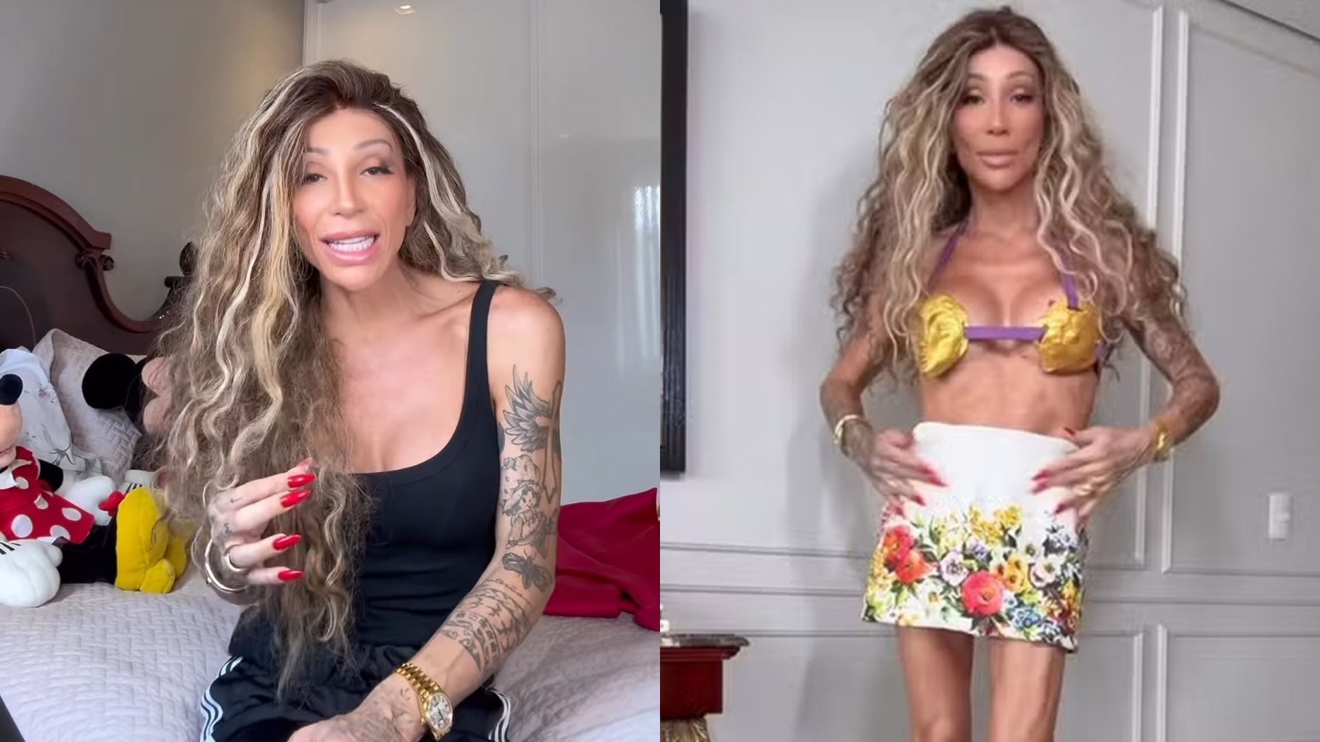 Maya Massafera rebate ataques após defender magreza: ‘É hate por eu ser travesti’