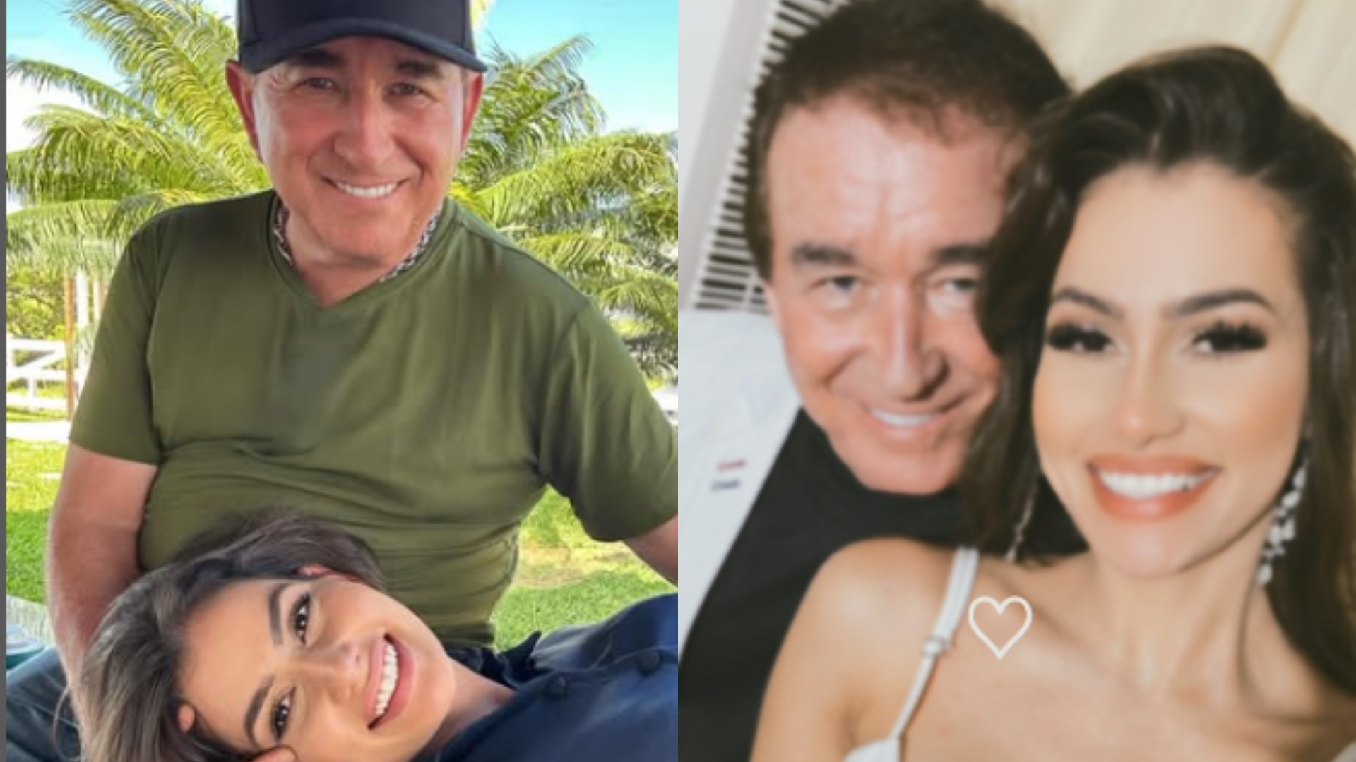 Noiva de Amado Batista faz declaração de aniversário para o cantor: ‘Olhar sincero’