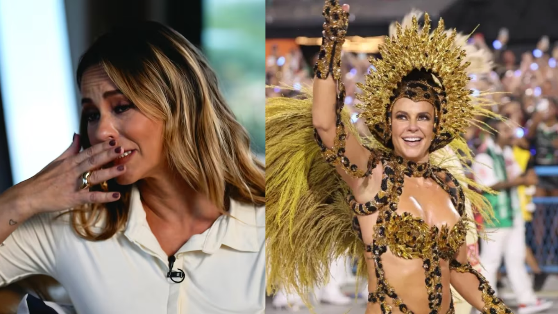 Paolla Oliveira se despede do posto de Rainha da Bateria da Grande Rio: ‘Infelizmente’