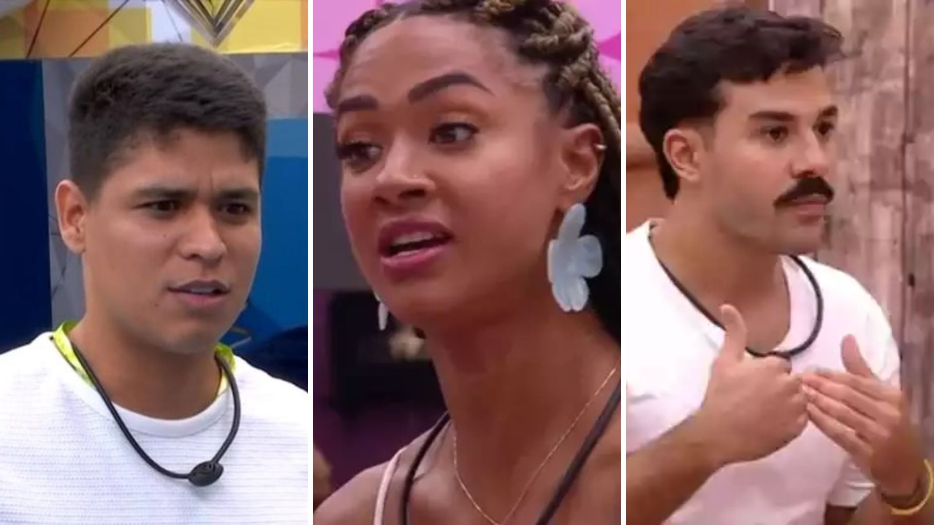 BBB 25: Paredão é formado entre Aline, Guilherme e Mateus