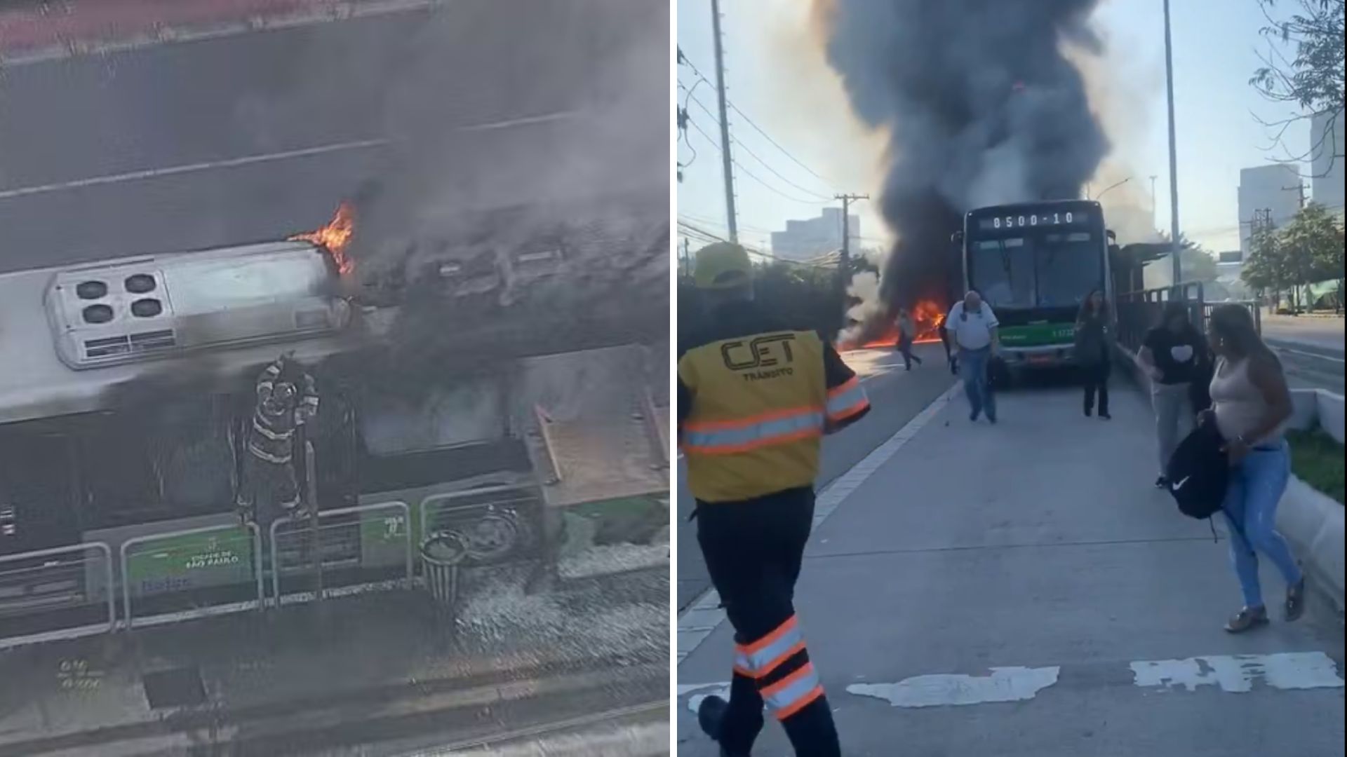 Passageira do ônibus atingido por avião em São Paulo detalha terror: ‘Vi…’