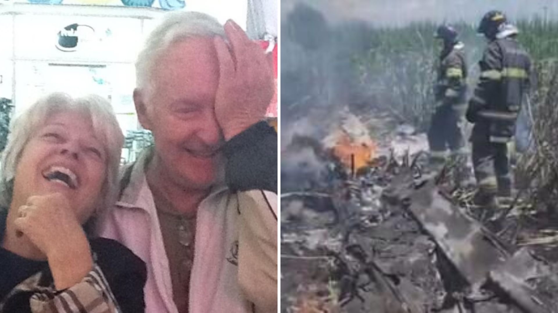 Quem são as vítimas do avião que caiu no interior de SP? Casal de idosos morreu junto