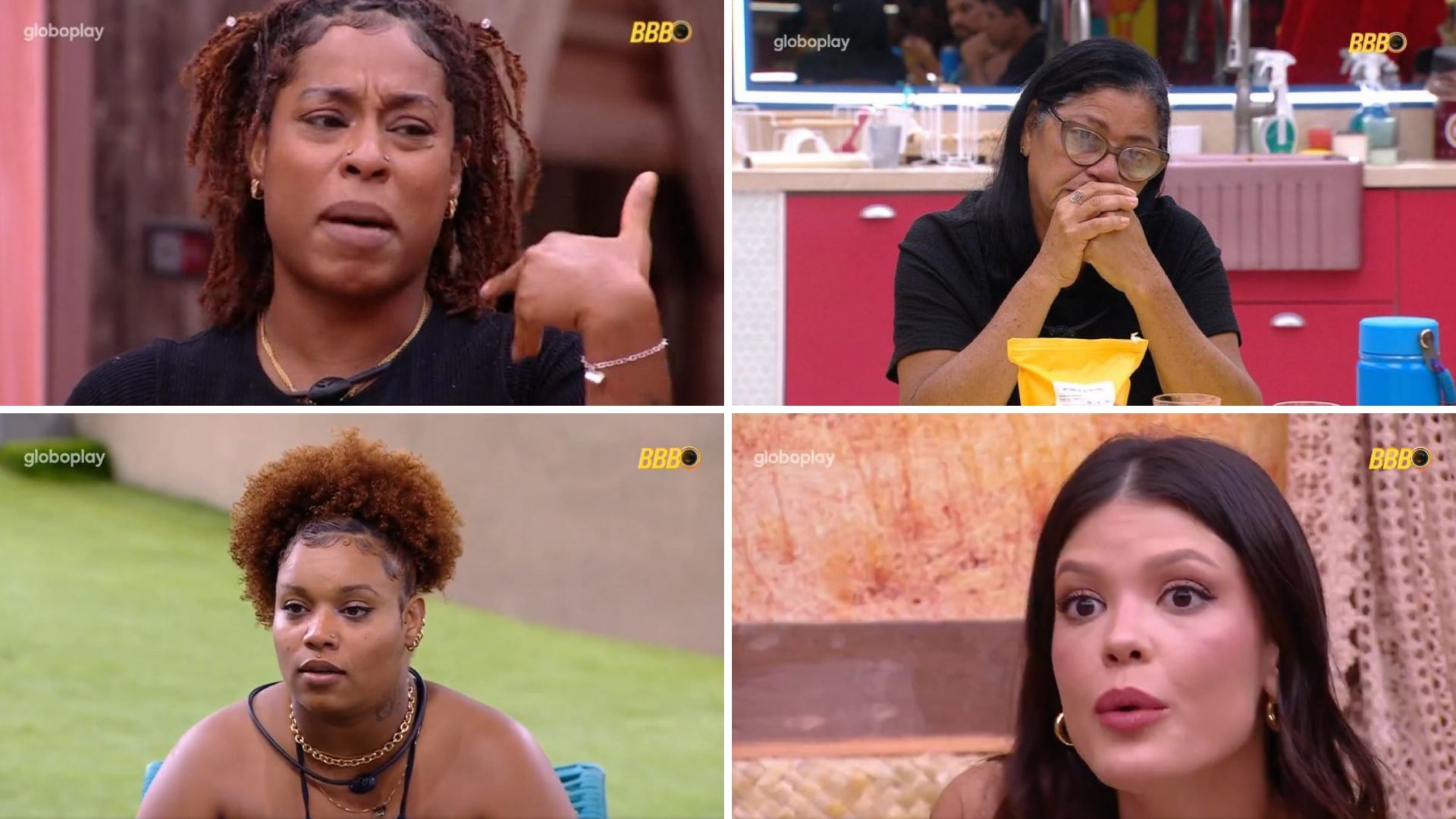 BBB 25: quebra pau, promessa de desistência e guerra contra quarto Nordeste marcam noite de paredão